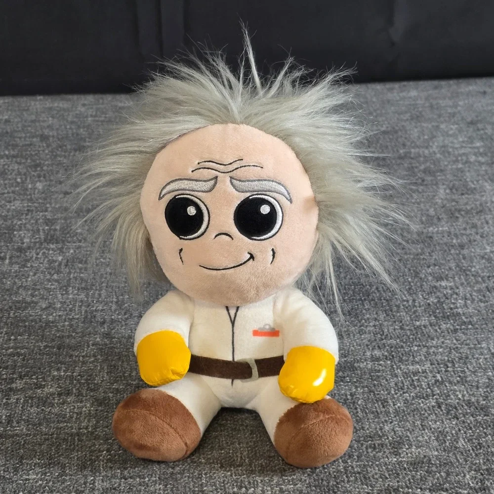 Kidrobot Back to the Future Doc Brown Phunny 8 Inch Plush Toy